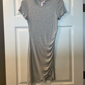 Grey t shirt dress
